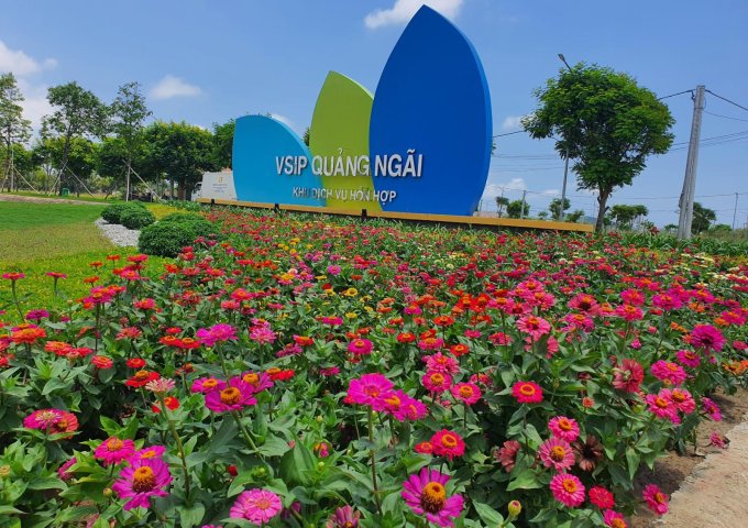 Bán đất liền kề tại Vsip Quảng Ngãi, thuận lợi kinh doanh và đầu tư dài hạn