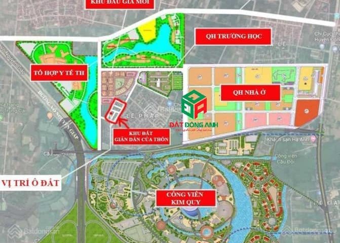 Khu đấu giá Tây Bắc Lễ Pháp Tiên Dương Đông Anh