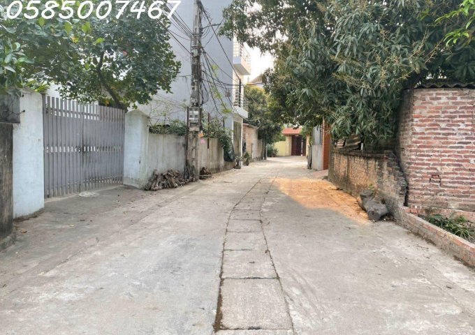 Chính chủ gửi bán lô góc 56,5m² đất Xóm Nhì, Vân Nội, Đông Anh. Ngay gần QL23 và đường Võ Nguyên Giáp.