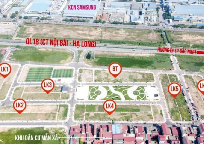 Lô Long Châu Star Hướng Bắc Giá 31 triệu, 90 m2 Giá 31 triệu. LH: 0388.153.811