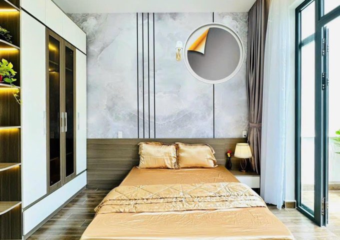 HẺM XE HƠI ĐỖ CỬA - SỔ NHƯ TỜ A4 - NHÀ ĐẸP KHÓ TẢ - TẶNG NỘI THẤT XỊN XÒ - KHU VIB GÒ VẤP - 1 KHÁCH LÀ CHỐT