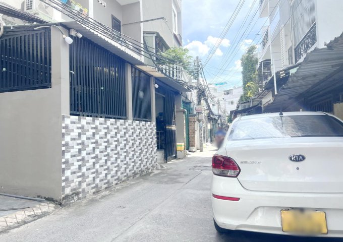 Nhà hẻm ô tô 4 tầng đường số khu Phạm Thế Hiển P4Q8 giá 15tr