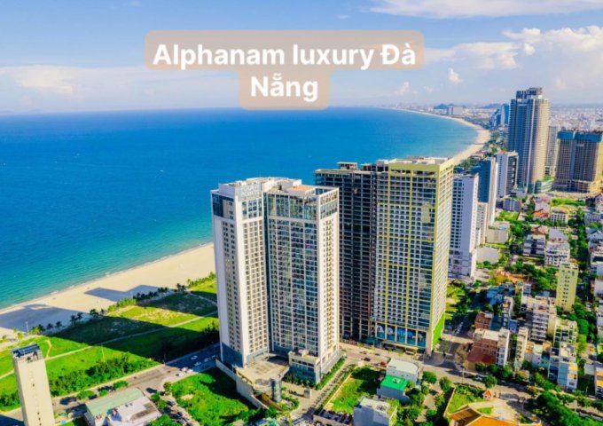 bán căn góc Alphanam Luxury đường Võ Nguyên Giáp, view biển tầng 29, cho thuê tốt