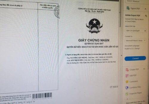 Chính chủ bán lô đất đường Hàng cây Lãm Làng, Vân Dương giáp KCN Quế Võ 1, Bắc Ninh