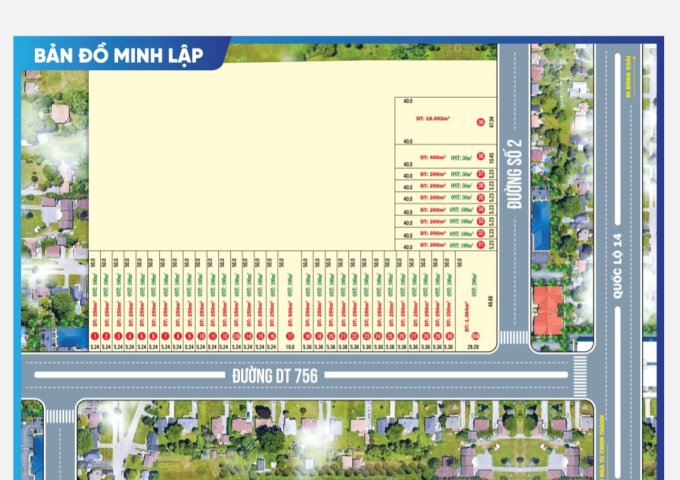 MINH LẬP CENTRAL - Bán đất giá siêu tốt Minh Lập, Chơn Thành, Bình Phước