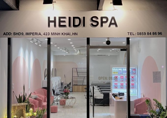 SANG NHƯỢNG SPA tại MINH KHAI, HÀ NỘI (đối diện TIMES CITY)