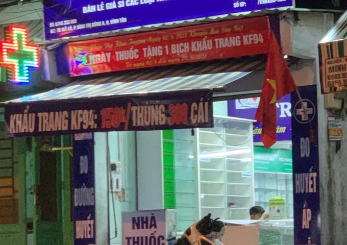 CẦN SANG NHƯỢNG GẤP NHÀ THUỐC ĐỊA CHỈ: 7B Mã Lò, Bình Trị Đông A Bình Tân