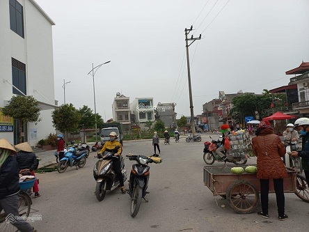 CHO THUÊ ĐẤT 8,9M MẶT TIỀN, 200M2 ĐỐI DIỆN TRUNG TÂM THƯƠNG THƯƠNG MẠI HUYỆN NINH GIANG, THỊ TRẤN NINH GIANG, HẢI DƯƠNG