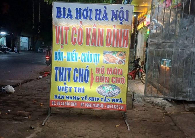 CẦN SANG NHƯỢNG QUÁN BIA HƠI THỊT CHÓ-VỊT CỎ VÂN ĐÌNH Địa chỉ: 4A Đức Diễn - Bắc Từ Liêm - Hà Nội