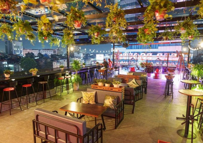 Mình ko có nhiều thời gian quản lý nên cần sang nhượng quán cafe,coktall, lẩu nướng , view trên cao Rooftop