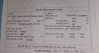 Bán nhà mặt tiền chợ thu nhập trên 25 triệu mỗi tháng, nguyễn thị tần p2 q8, Tphcm