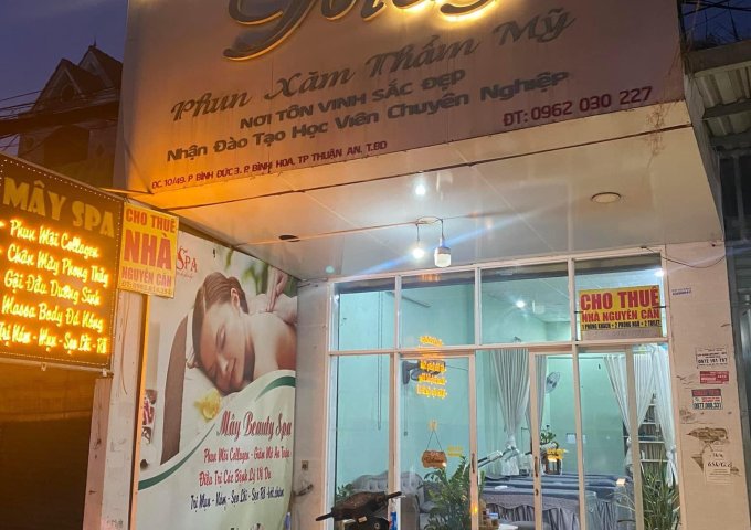 CẦN SANG NHƯỢNG SPA  ĐỊA CHỈ; 10/49 Bình Đức 3 - Bình Hoà - Thuận An - Bình Dương