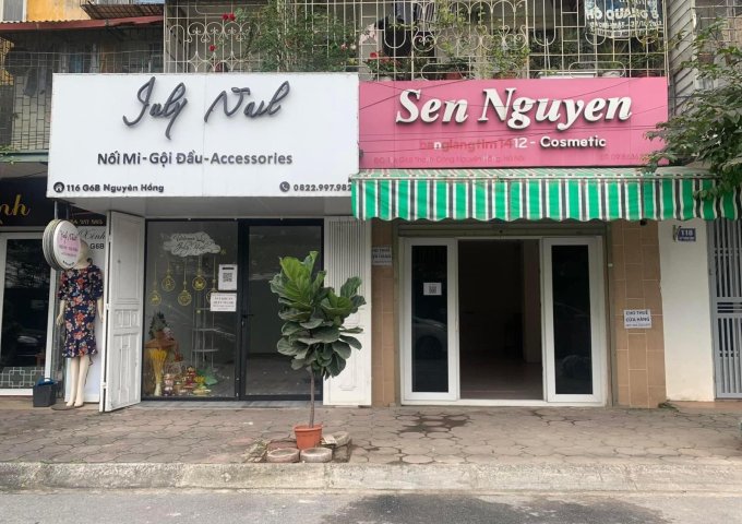 CHO THUÊ NHÀ TẦNG 1 KHU TẬP THỂ THÀNH CÔNG - MẶT ĐƯỜNG NGUYÊN HỒNG