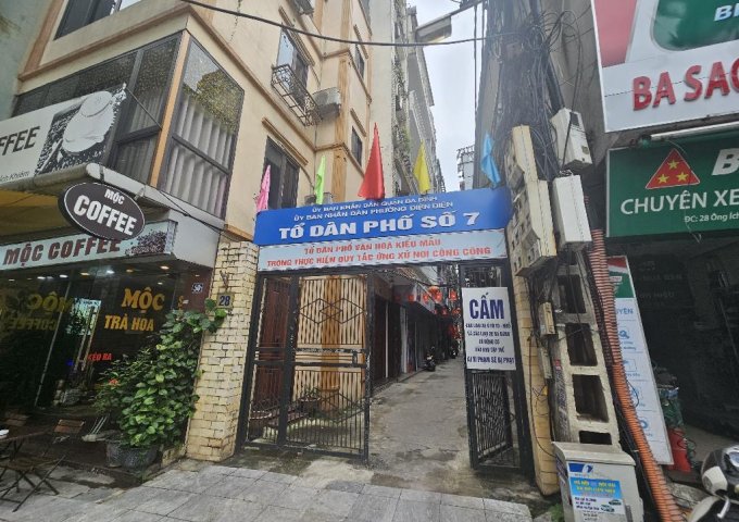 Bán Nhà Ngõ 28 Ông Ích Khiêm 60m, 2 Tầng, Mặt Tiền 4m, 7.5 Tỷ, Nhà Cũ Cho Đầu Tư
