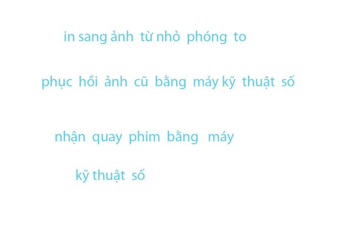 Trung tâm ảnh màu- kỹ thuật số Ngọc Quý