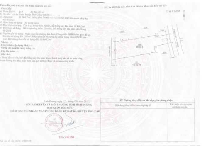 Bán đất mặt tiền DT741, xã An bình, Huyện Phú Giáo, Bình Dương