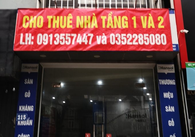 Cho thuê nhà số 215 phố Minh Khai, Hai Bà Trưng, Hà Nội nhà chính chủ luôn