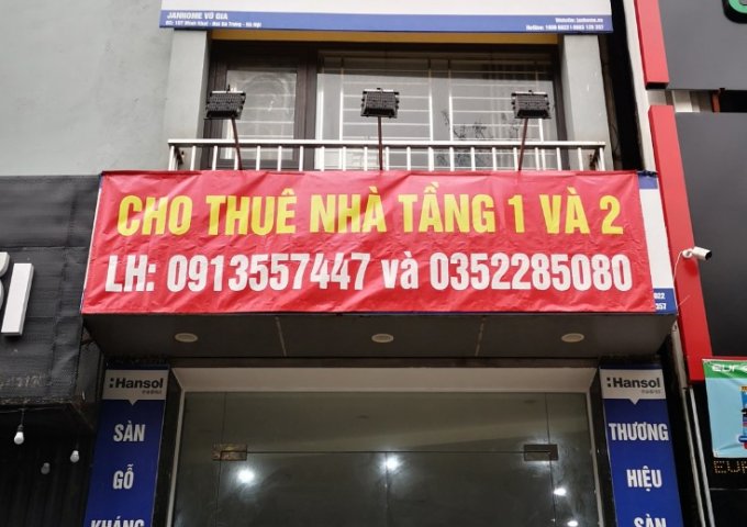 Cho thuê nhà số 215 phố Minh Khai, Hai Bà Trưng, Hà Nội nhà chính chủ luôn