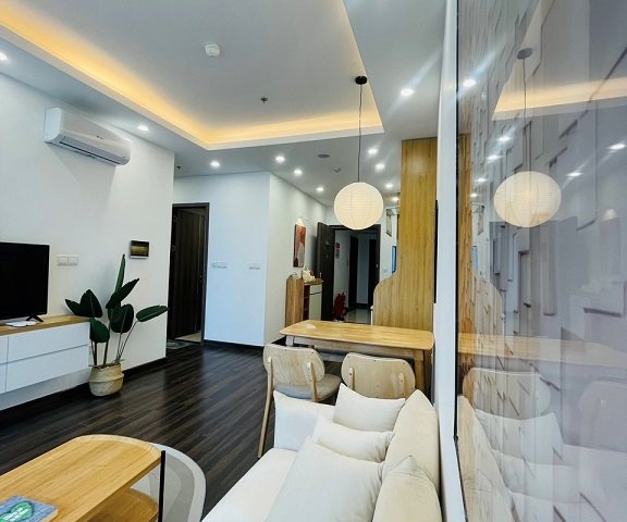 Cho thuê căn hộ tại dự án Hoàng Huy Commerce Hải Phòng nằm trên đường Võ Nguyên Giáp cạnh aoen mall