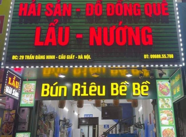 SANG NHƯỢNG CỬA HÀNG ĐỊA CHỈ 29 TRẦN ĐĂNG NINH, CẦU GIẤY, HÀ NỘI