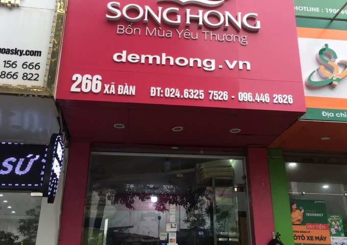 Cho thuê nhà mặt phố Xã Đàn, số nhà 266 phố Xã Đàn, Quận Đống Đa, Hà Nội.
