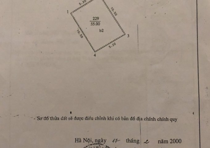 Chính chủ cần bán nhà 5 tầng 55m2 tại ngõ 92 Đường Âu Cơ Quận Tây Hồ, Hà Nội ( MIỄN MÔI GIỚI)