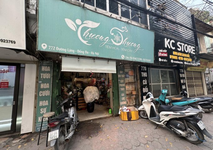 CHO THUÊ MẶT BẰNG Ở ĐƯỜNG LÁNG mặt phố Đường Láng, kinh doanh mọi mô hình