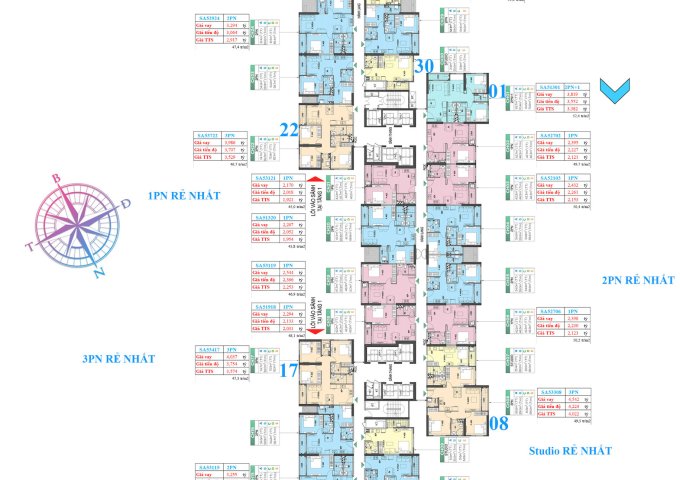 Bán căn hộ Tòa SA5 CC Sakura - Vinhomes Smart City Tây Mỗ, Nam Từ Liêm, Hà Nội