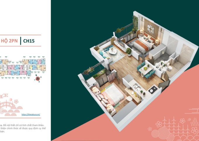 Bán căn hộ Tòa SA5 CC Sakura - Vinhomes Smart City Tây Mỗ, Nam Từ Liêm, Hà Nội