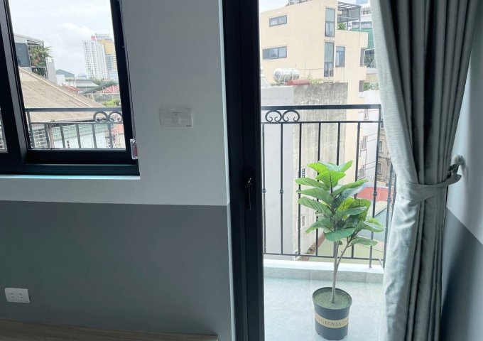 Đẹp mỹ miều! Nhà Lô Góc 20m ra phố Khâm Thiên 100m 8 tầng mặt tiền 9m 28 phòng cho thuê căn hộ dịch vụ