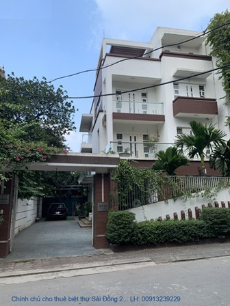 Chính chủ cho thuê biệt thự liền kề Sài Đồng, Long Biên, Hà Nội .LH Mr Giang, 0898689989