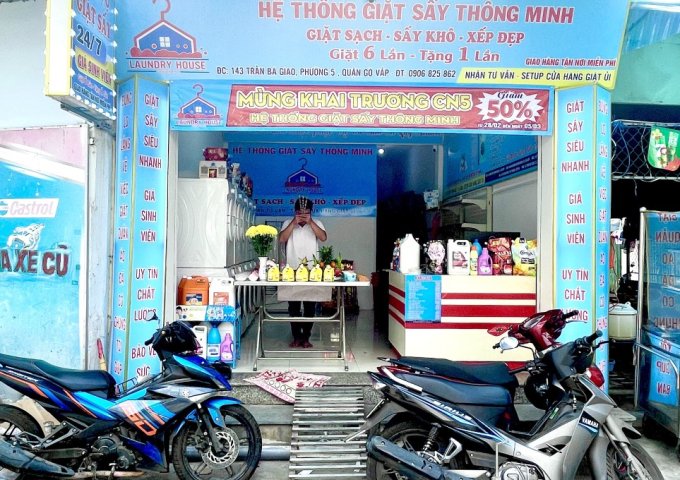 CHÍNH CHỦ CẦN SANG TOÀN BỘ 3 CHI NHÁNH GIẶT SẤY TẠI TP HCM