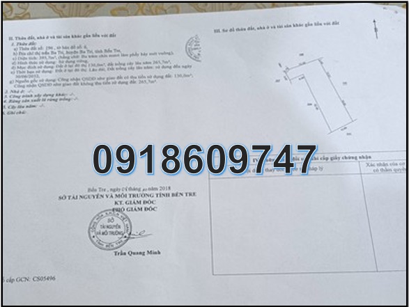 ⭐Chính chủ bán nhà đường Vĩnh Phú, Khu phố 4, Thị trấn Ba Tri, Bến Tre; 7,5 tỷ; 0918609747