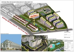 Bán Shophouse dự án Cát Tường Smart City Bắc Ninh - Xã Thụy Hòa và Yên Trung, H.Yên Phong, Bắc Ninh