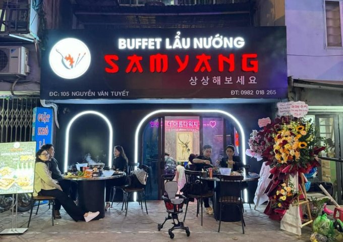 Vì lý do các nhân nên mình cần Sang nhượng quán Buffet Lẩu Nướng Samyang