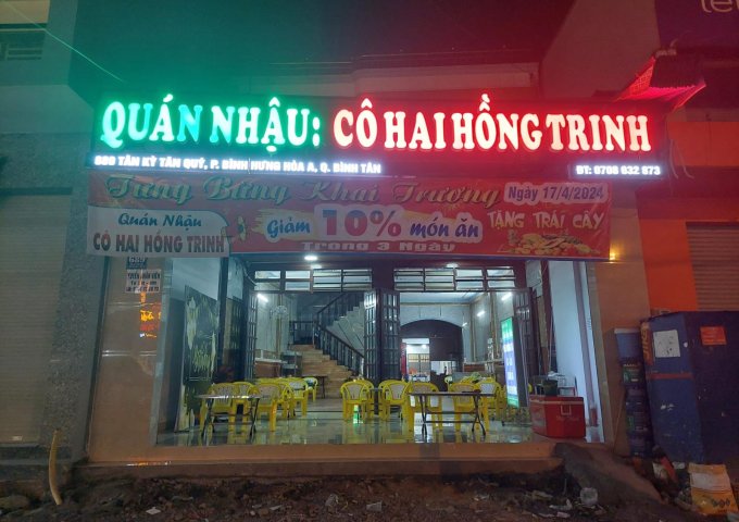 Sang quán ở 689 Tân Kỳ Tân Quý Bình Tân Hồ Chí Minh