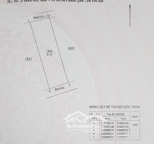 BÁN ĐẤT THỔ CƯ SĐCC 81,6M2 thôn Vũ Ngoại, xã Liên Bạt, Ứng Hòa, Hà Nội