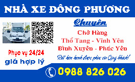 CHUYÊN CHỞ HÀNG: QUANH KHU VỰC VĨNH TƯỜNG CHUYÊN TUYẾN: THỔ TANG - VĨNH YÊN - BÌNH XUYÊN - PHÚC YÊN.