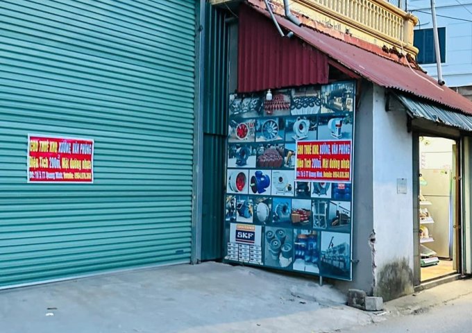 Cho thuê kho, nhà xưởng, đất tại Mê Linh,  Hà Nội diện tích 180m2  giá 15 Triệu/tháng