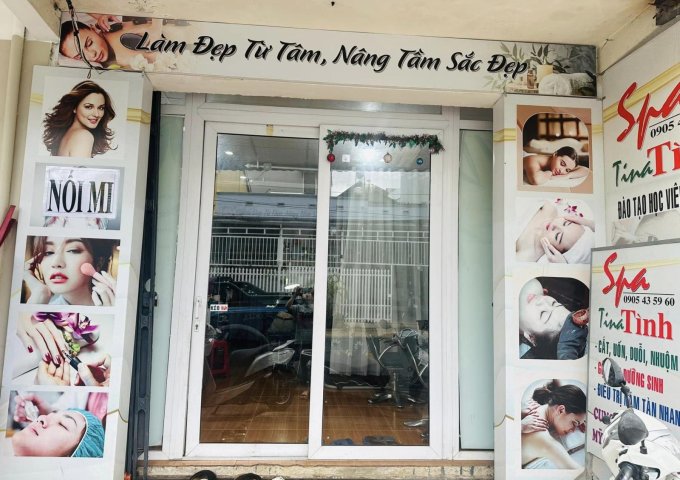 CẦN SANG GẤP MB ĐANG KINH DOANH TÓC - NAIL - SPA ngay mặt tiền ngô quyền phường 6 nhà nguyên căn