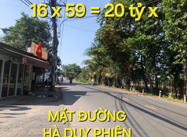 1331m2 có 20 tỷ x Mặt Tiền Khủng Hà Duy Phiên Củ Chi TP.HCM
