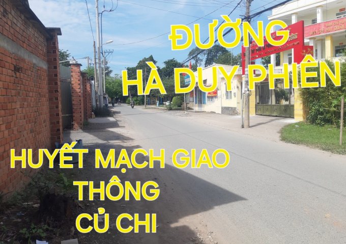 Đất Lô Góc 489m2 có 6 tỷ x Hà Duy Phiên  Củ Chi TP.HCM