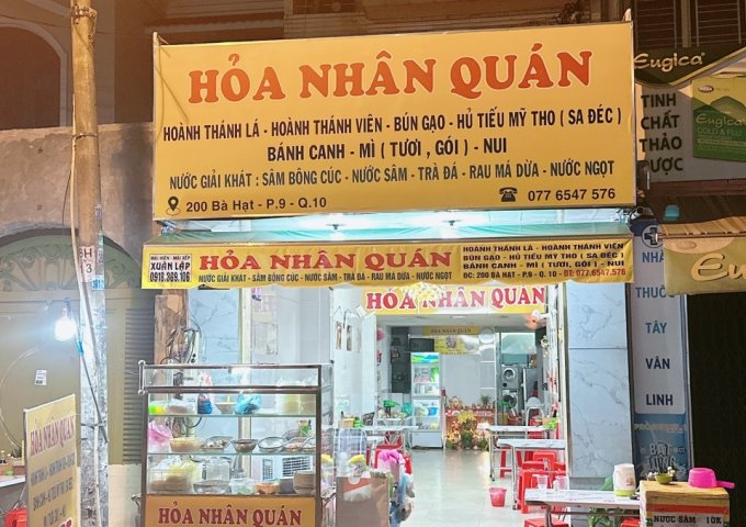 Mình cần sang nhượng hợp đồng nhà nguyên căn và sag quán ăn tầng 1