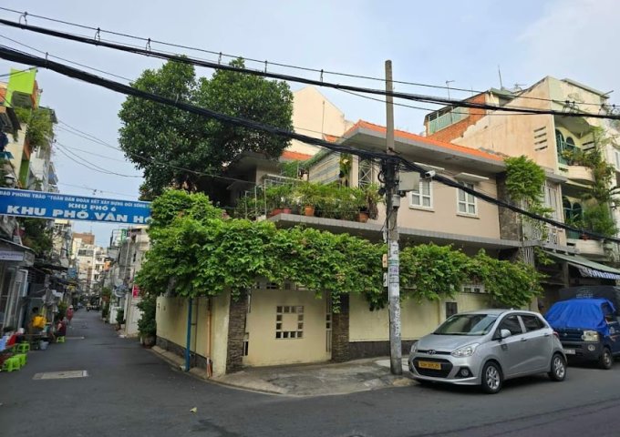 Biệt thự góc 2 mặt tiền 535 Huỳnh Văn Bánh P14 Phú Nhuận dt 15x12 181m2 giá 50 tỷ