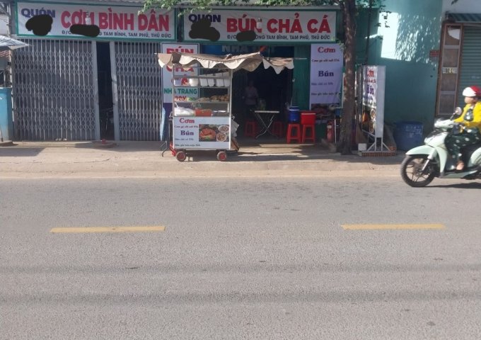 Cần sang lại quán bún chả cá Nha Trang đã hợp đồng 2 năm tại mặt tiền đường Tam Bình, Tam Phú, Thủ Đức.