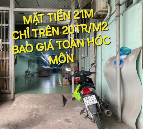 Bán Đất tặng Xưởng 1168m2 có 27 tỷ x Bùi Công Trừng Hóc Môn TPHCM