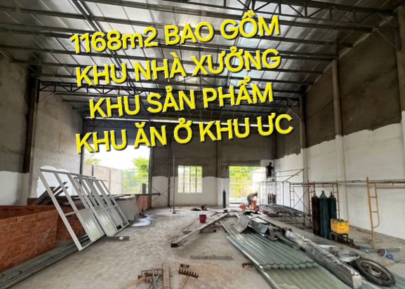 Bán Đất tặng Xưởng 1168m2 có 27 tỷ x Bùi Công Trừng Hóc Môn TPHCM