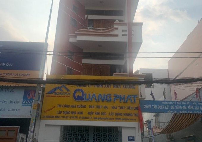 Bán Nhà Mặt Tiền Đường Dương Văn Dương, Quận Tân Phú