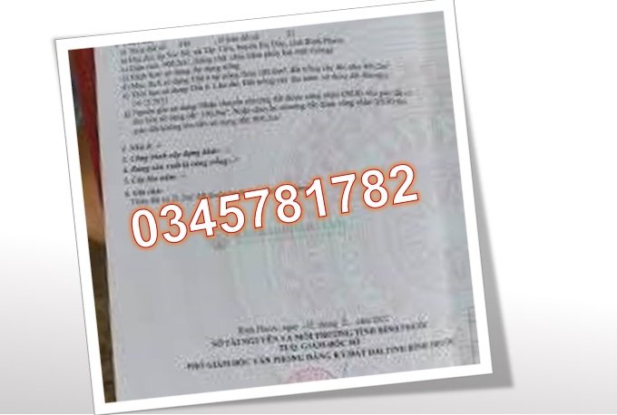 ⭐Chính chủ cần bán gấp lô đất ấp Sóc Nê, xã Tân Tiến, Bù Đốp, Bình Phước, 600tr; 0345781782