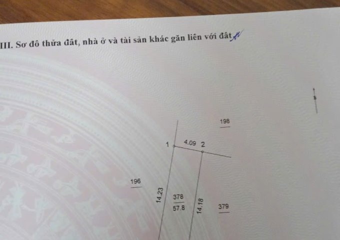 Bán đất Hà Đông 58m2, nở hậu thuận tiện kinh doanh, đường thông thoáng,oto đỗ cửa ngày đêm. Giá 3,9 tỷ